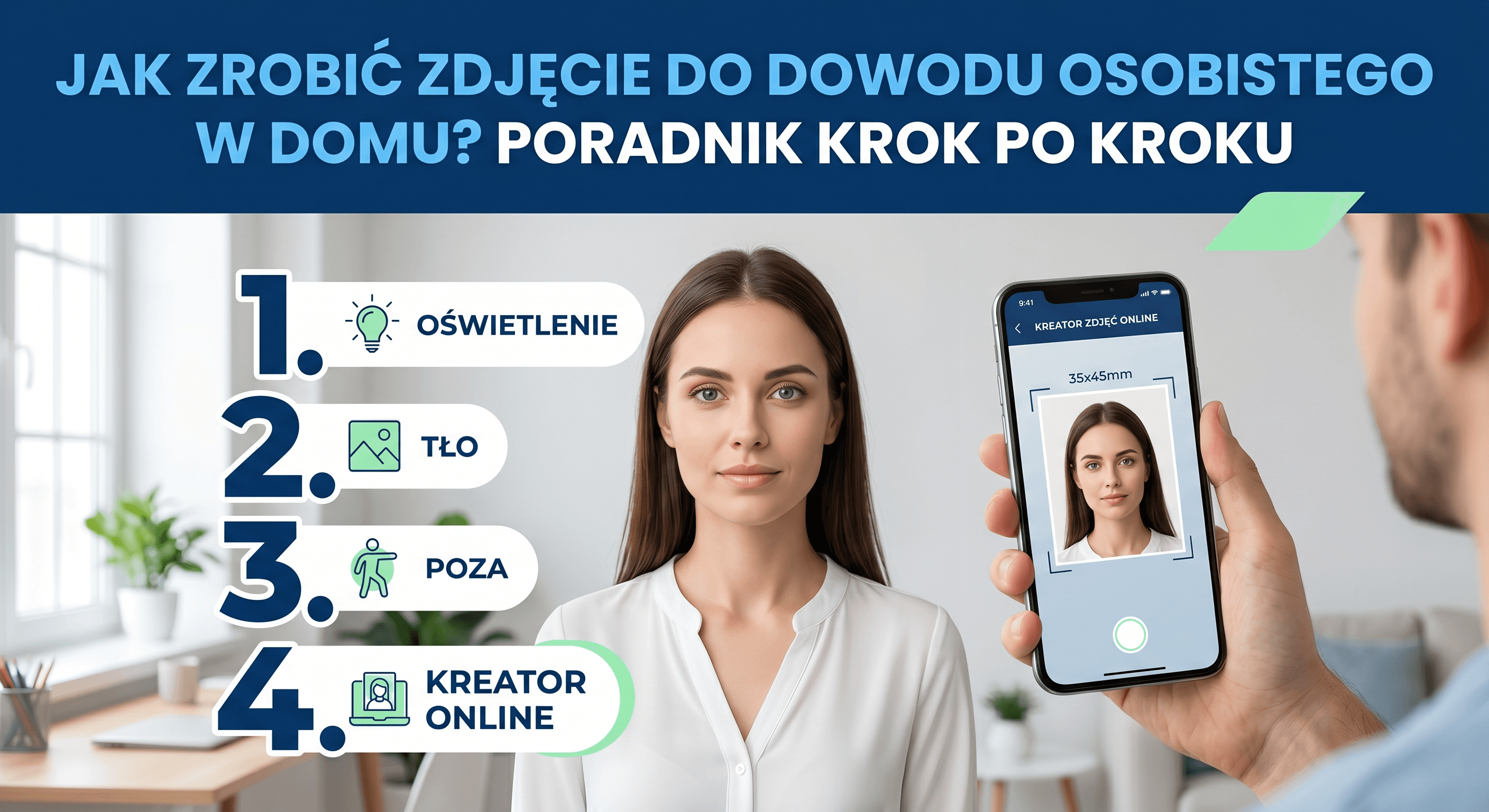 Jak zrobić zdjęcie do dowodu osobistego w domu?
